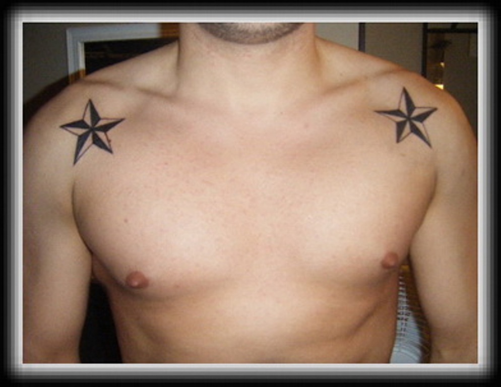 51 Nice Stars Shoulder Tattoos