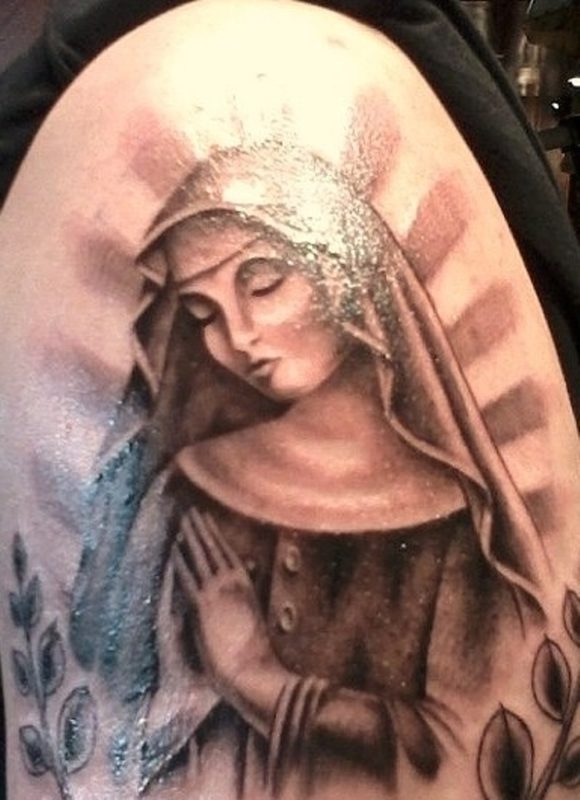 Sweet Virgin Marry Tattoo